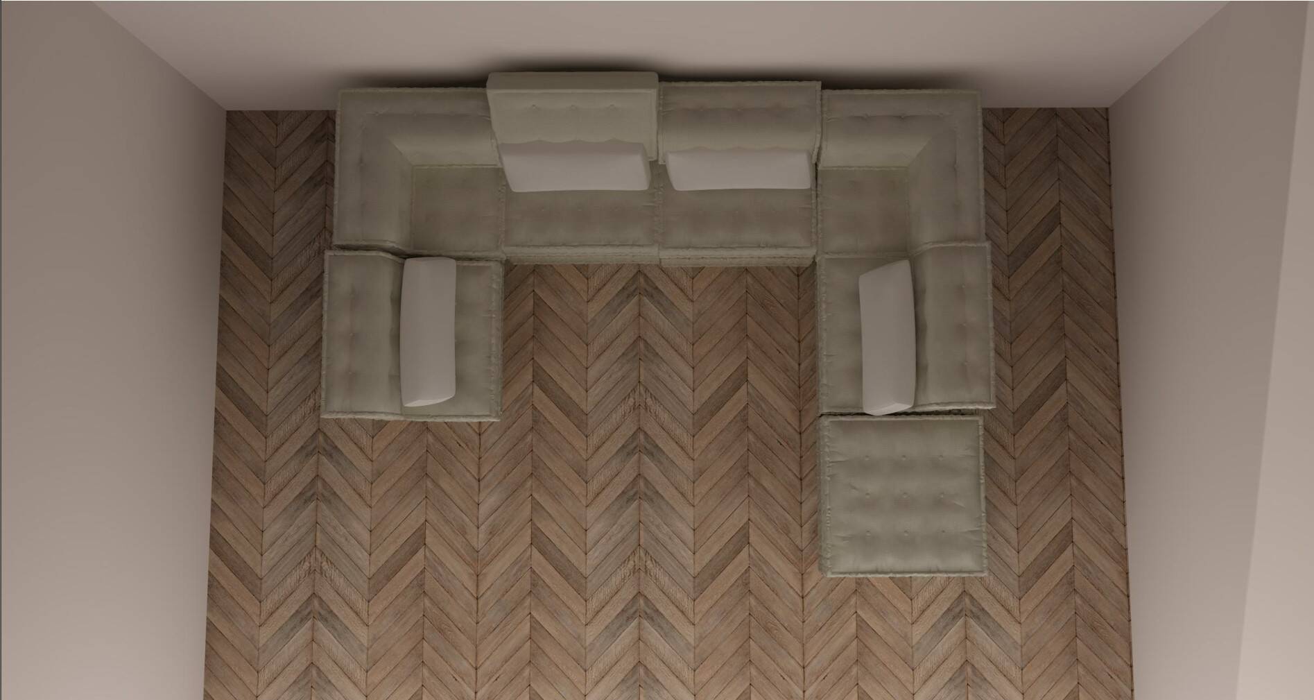Canapé Roche Bobois Mah Jong neuf