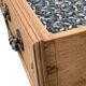 Louis XV style chest of drawers, solid raw oak, 1920.