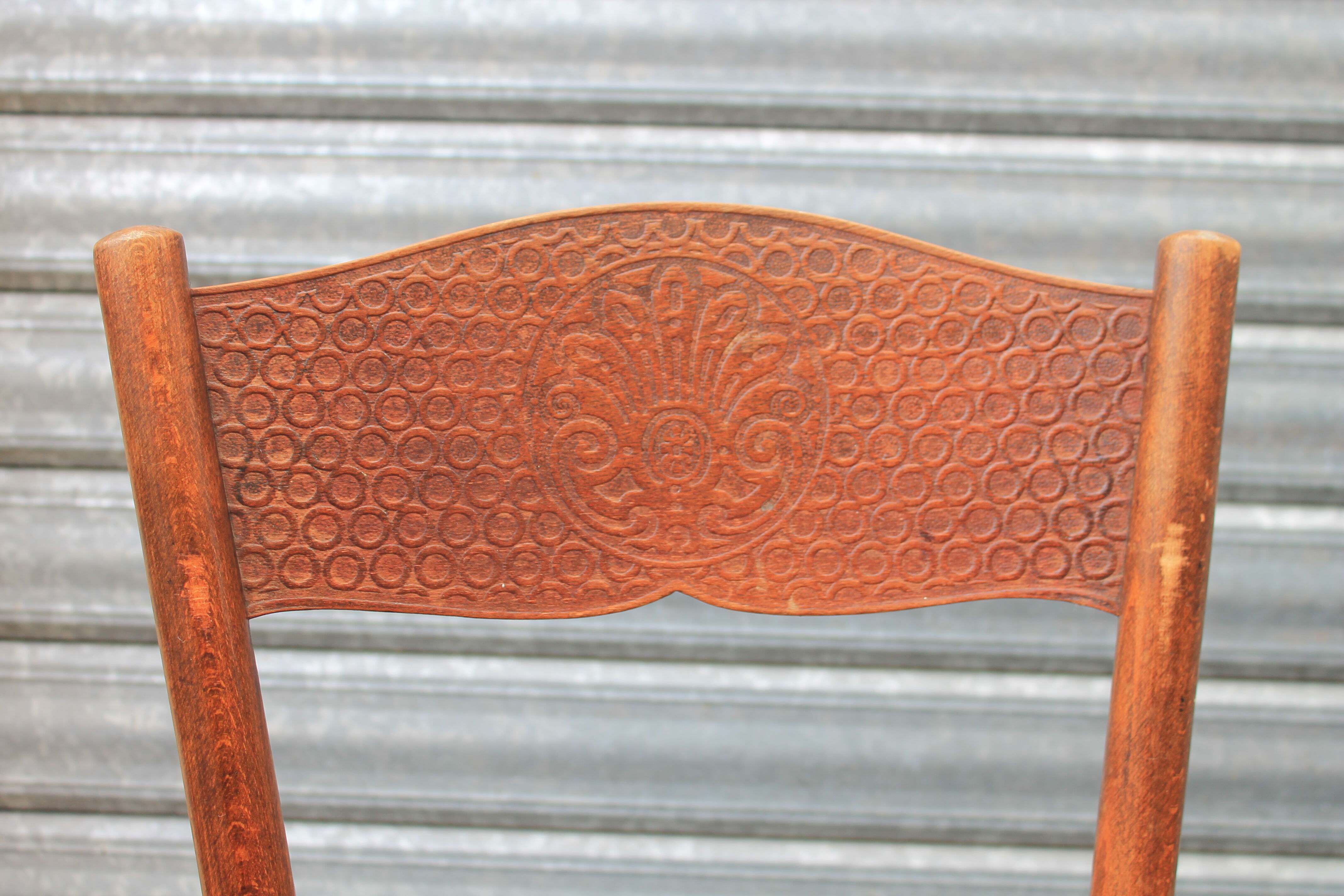 8 Fischel bistro chairs