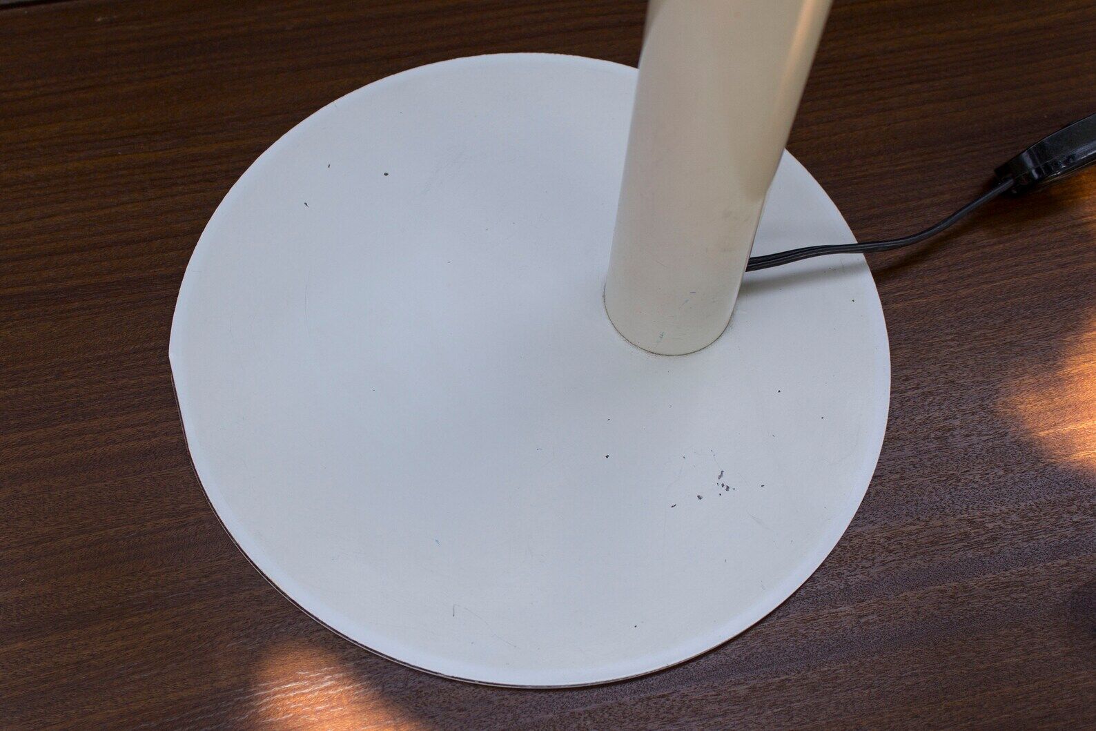 Vintage white desk lamp