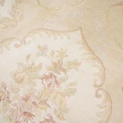 Tapis de laine chinoise orientale de crème fait main 124x182cm