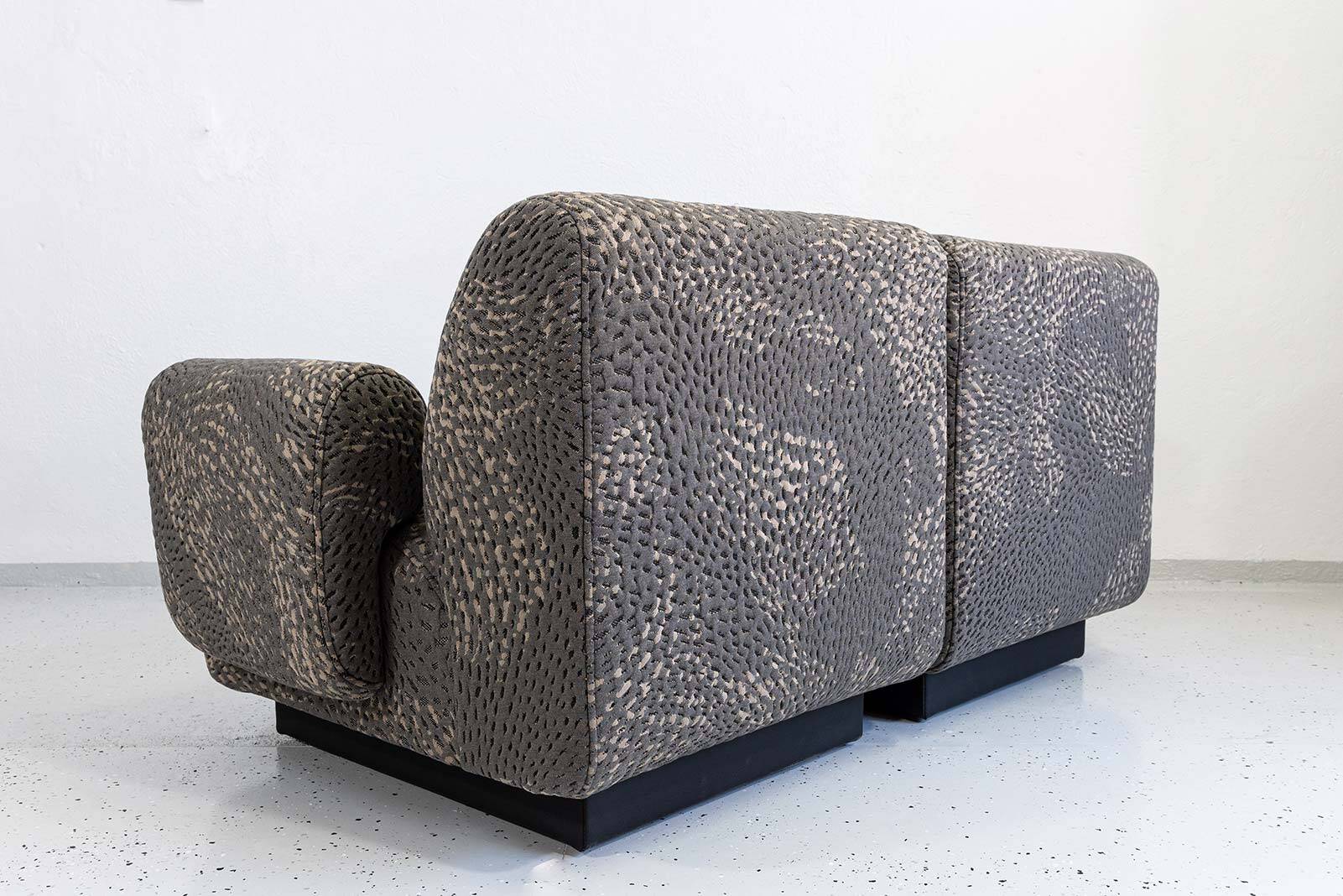 Modular vintage sofa by Eberhard Geißler, Oelsa, Germany, 1970s