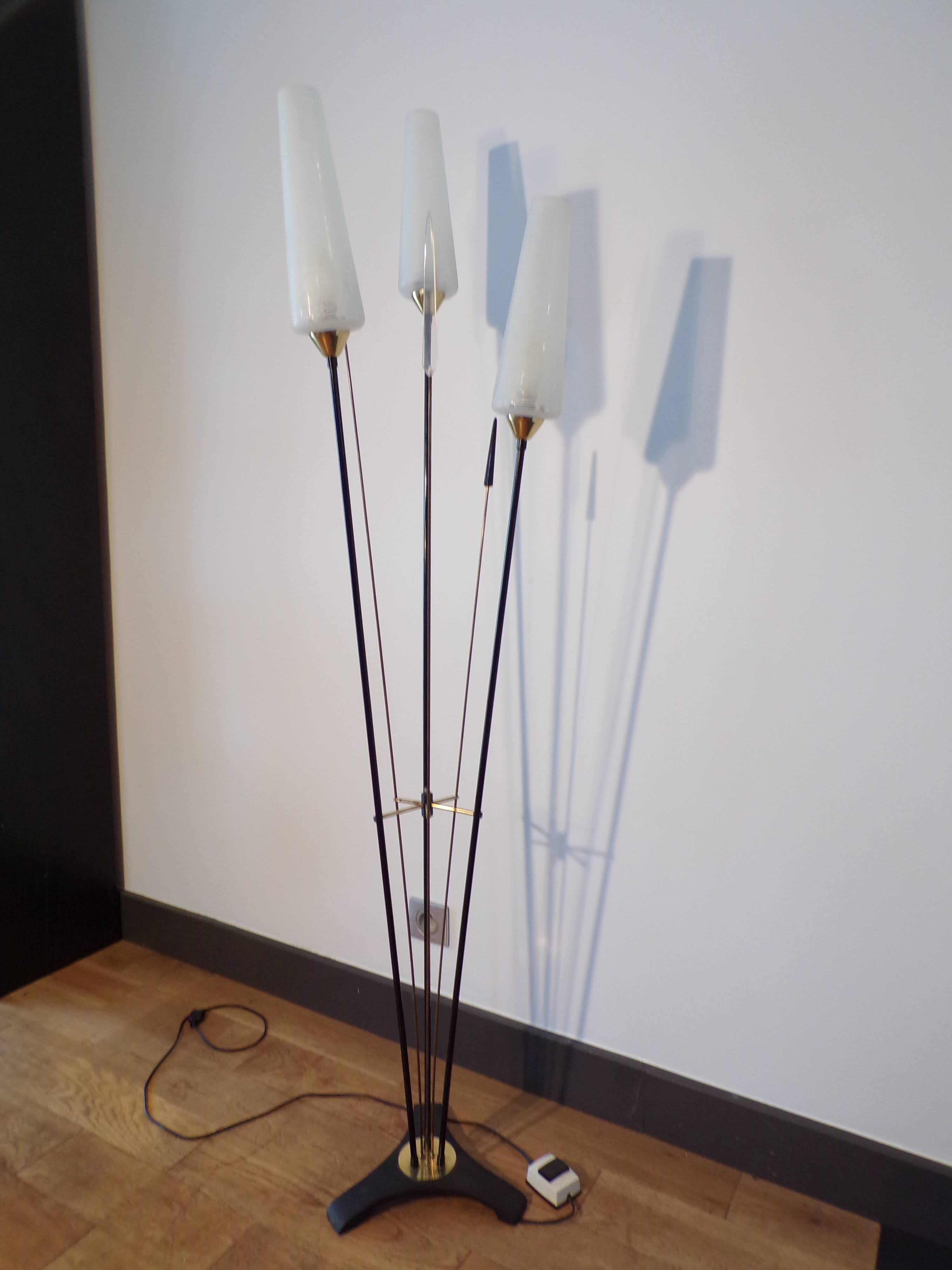 Vintage Lunel Floor Lamp