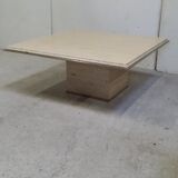 Table basse en travertin