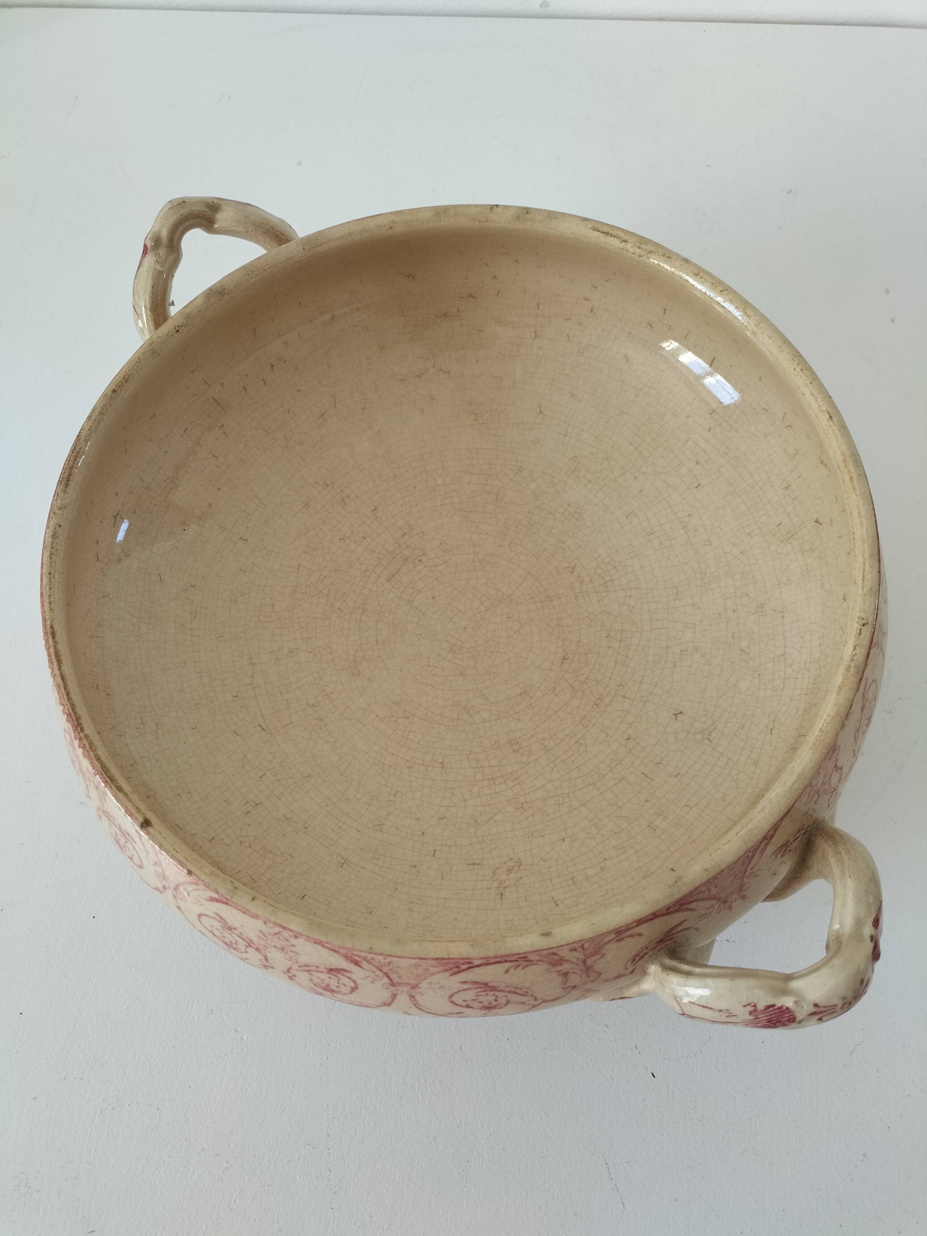 Vegetable dish Dubarry - Creil and Monterau 1880-1900