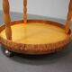 Mid-Century Table on Wheels, 1970s, Czechoslovakia