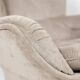 "Karaté" armchair in velvet by Michel Cadestin for Airborne, circa 1970.
