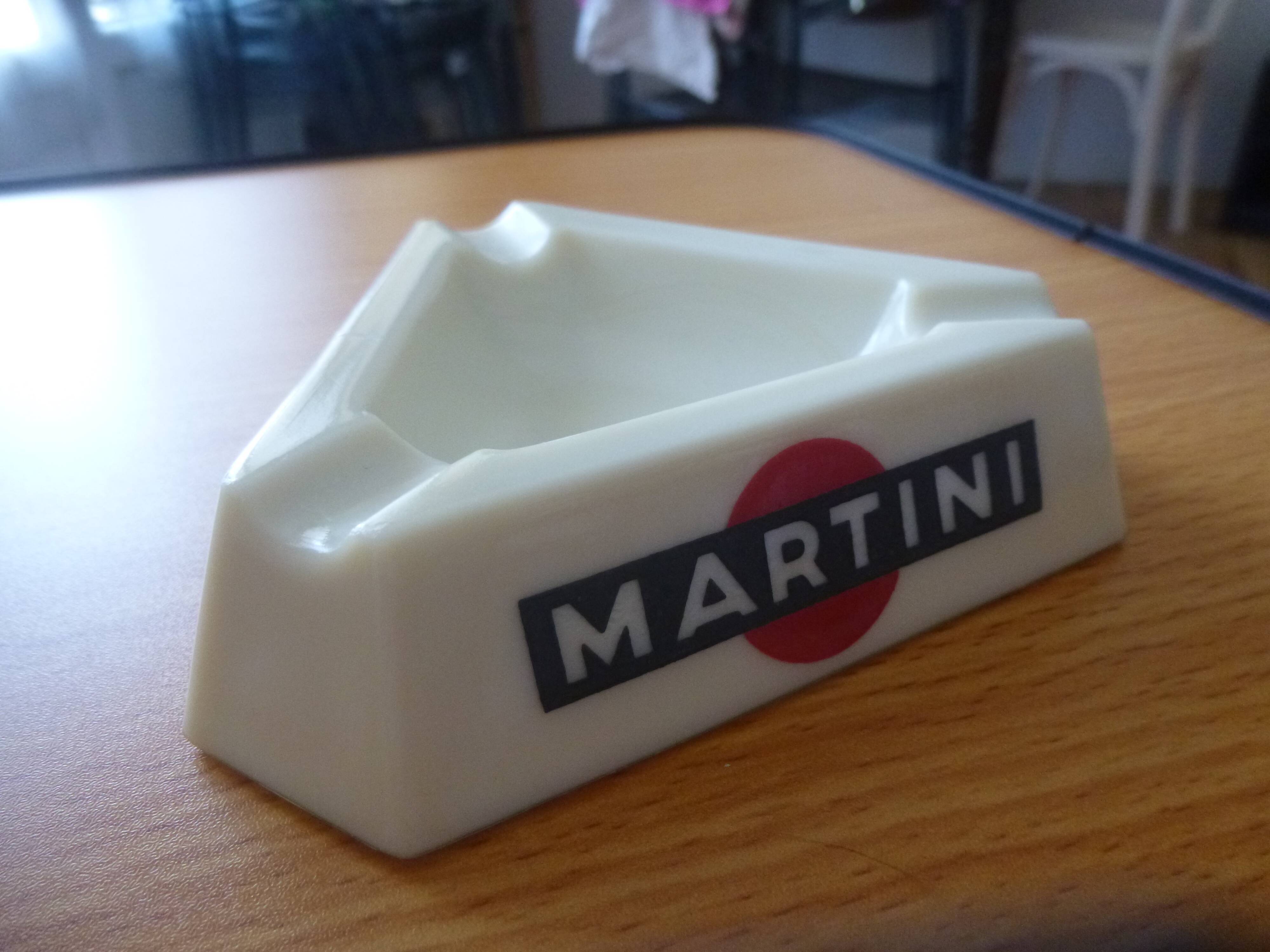 Martini advertising ashtray