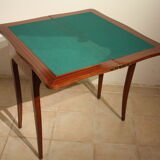 Mahogany game table in the Louis XV style