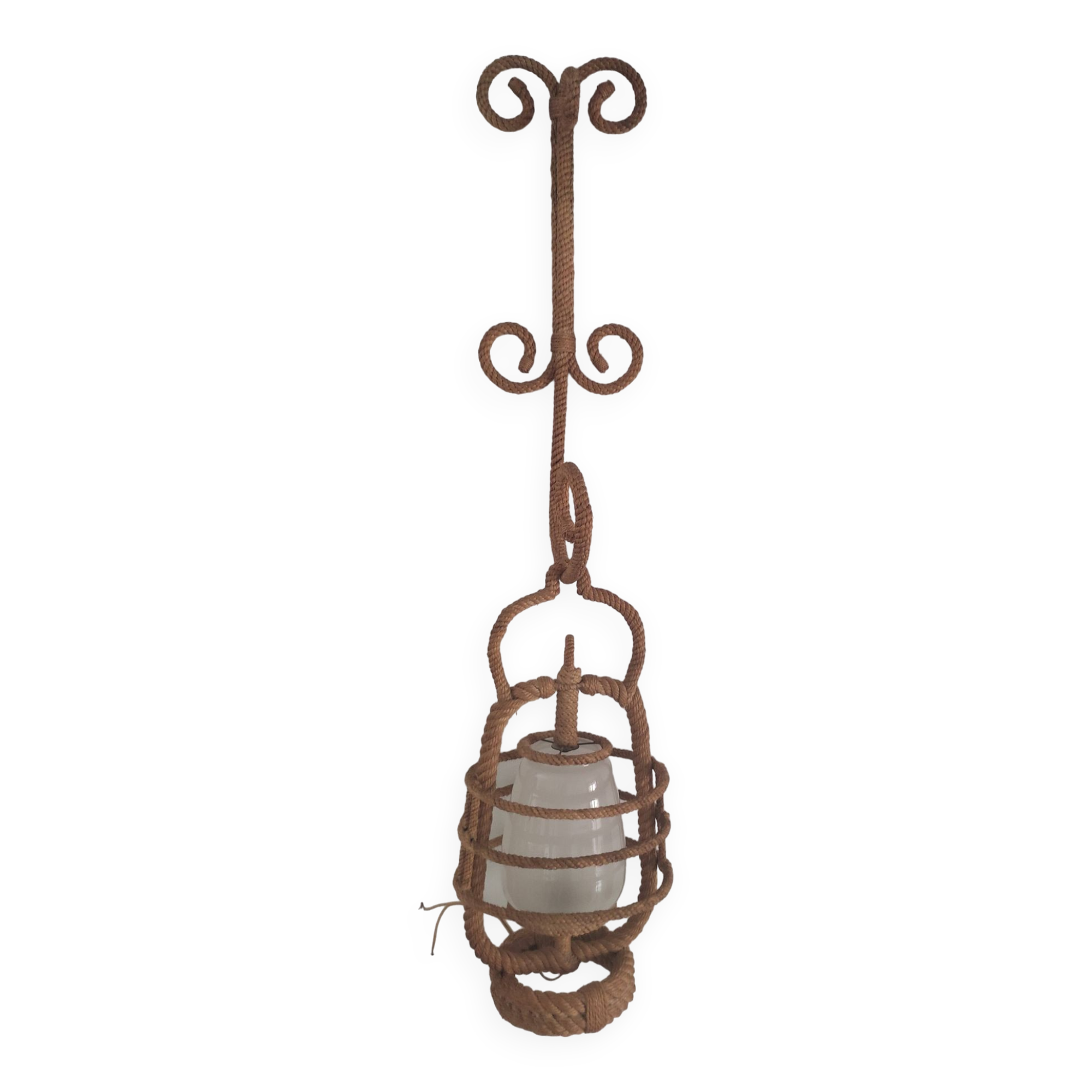 Rope wall lamp