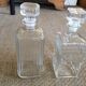 2 whiskey decanters