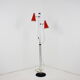 Red floor lamp by Lidokov, 1960s