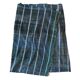 Vintage Haik checkered blanket from Morocco - 186 x 206 cm