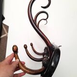 Thonet style wall coat rack