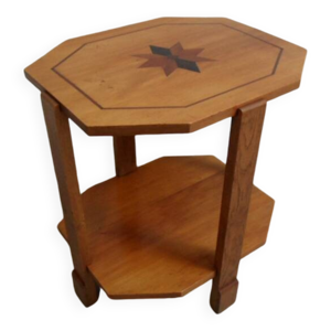 Table d'appoint Art Déco - marqueterie