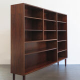 Bibliothèque scandinave en palissandre, Danemark années 1960