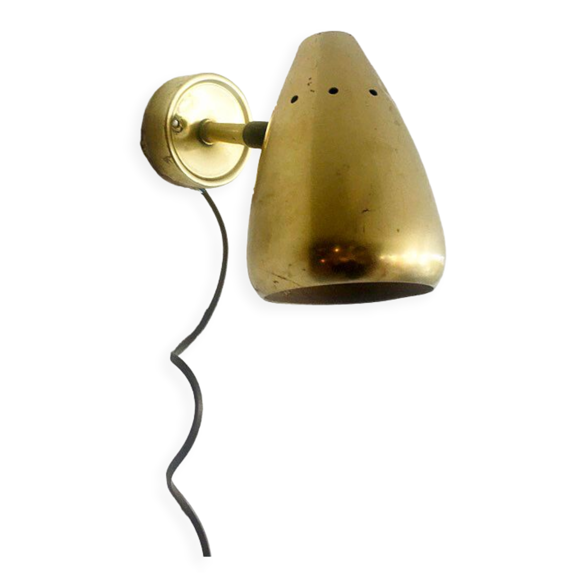 Italian adjustable wall lamp, 1950s