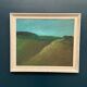 Huile sur toile originale suédoise – "Paysage" par Dina Mortensen – Signé DM – Vintage et encadré – 53 × 45,5 cm (20,9" × 17,9")