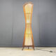 Vintage Italian bamboo floor lamp, 1960s