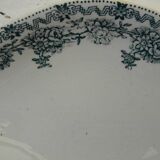 Earthenware dish from saint amand. argenton model.