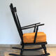 English rocking chair, Windsor style, 19th.