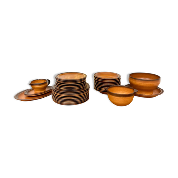 Stoneware service - St Amand earthenware - Meylan model