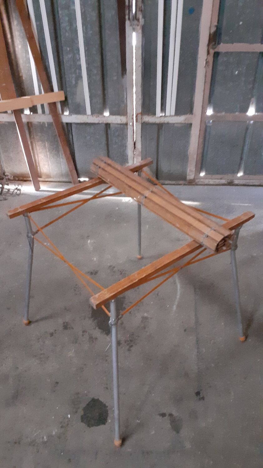 Camping folding table