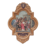 Terracotta decoration "stations of the cross"