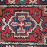 Tapis Vintage Hamadan en Laine, Années 1960, Élégance Authentique