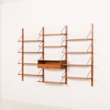 Danish teak bookcase, 1960s