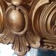 Former mirror gilded with pediment - 153 x 101 - Style Napoleon III