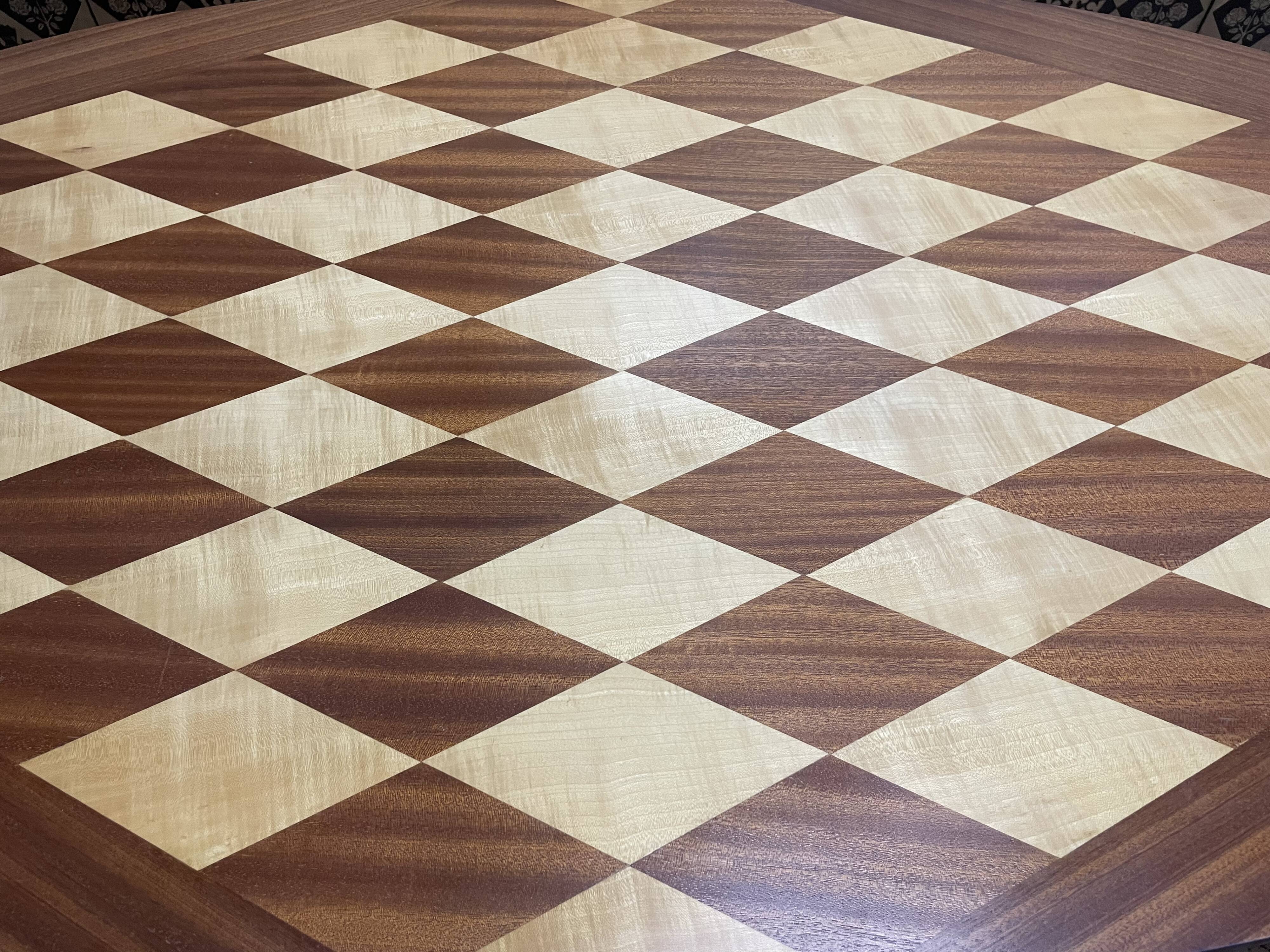 Table with central foot 1970