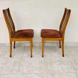 2 chaises scandinave 1960
