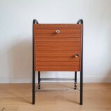 Side table, vintage bedside table