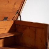 Ancienne commode de bureau blanche (vers 1920)