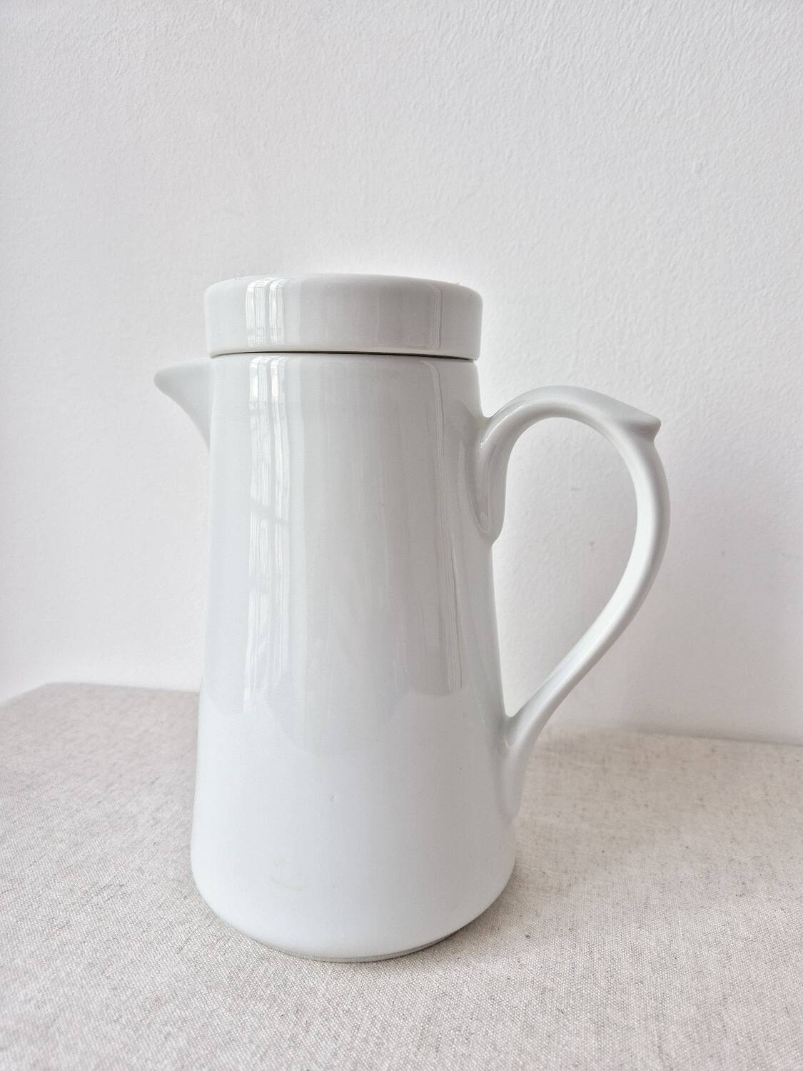 Porcelain coffee pot - Apilco France Vintage
