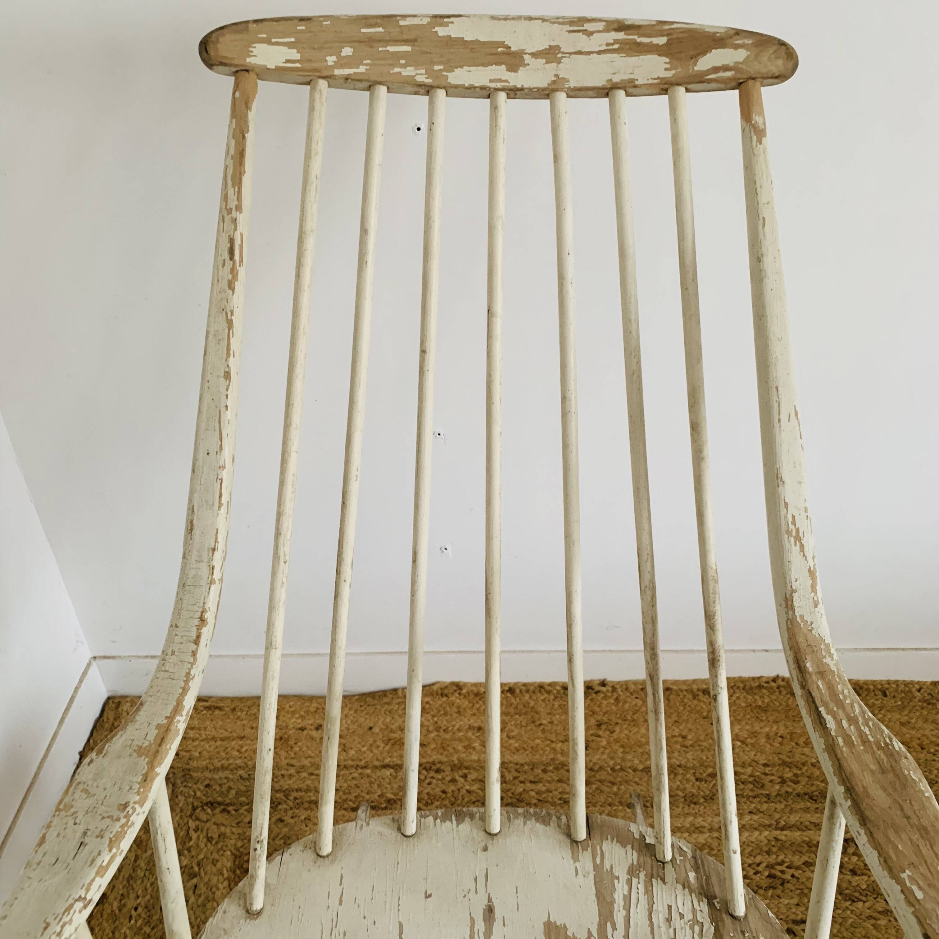Pair of vintage rocking chairs by Lena Larsson