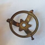 Old abat-jour clichy chandelier rises and lowers claw suspension