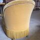 Toad armchair velvet period Napoleon III 19th