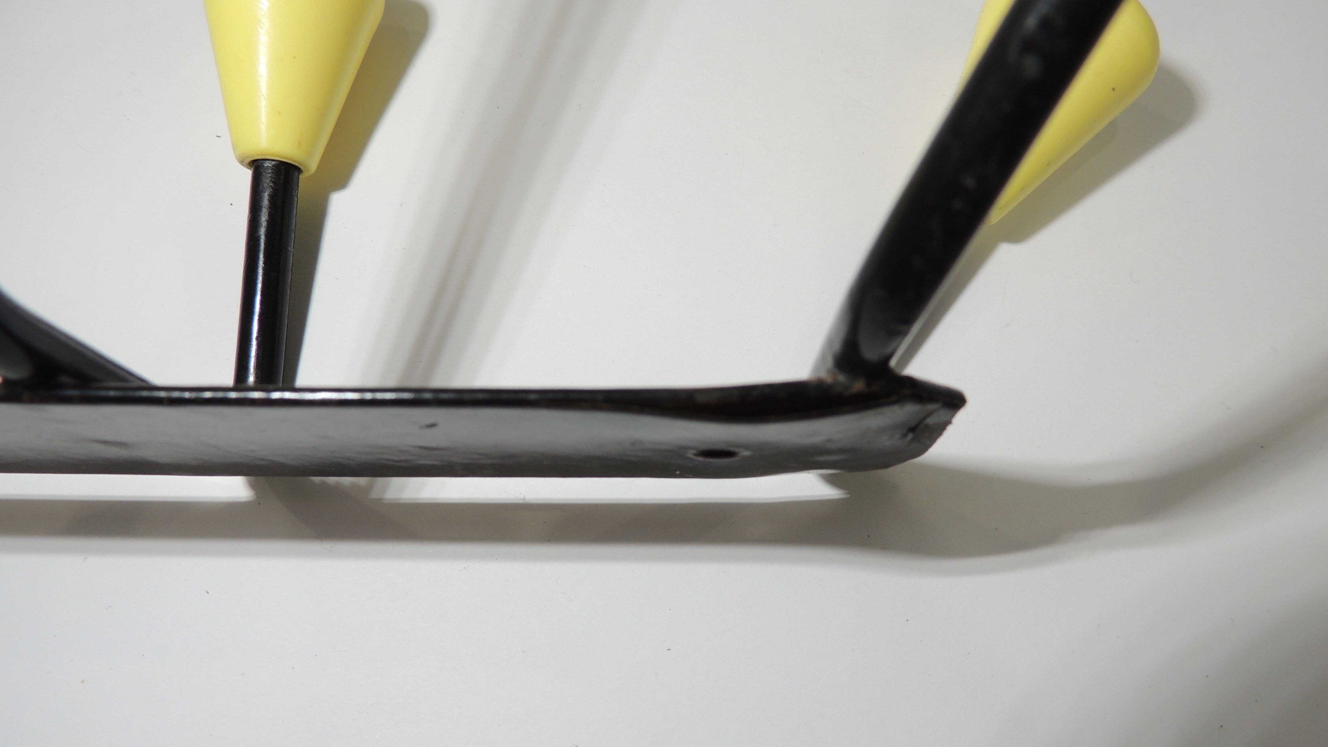 Vintage coat rack three arms