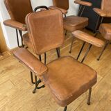 Lot of 4 chairs with armrests