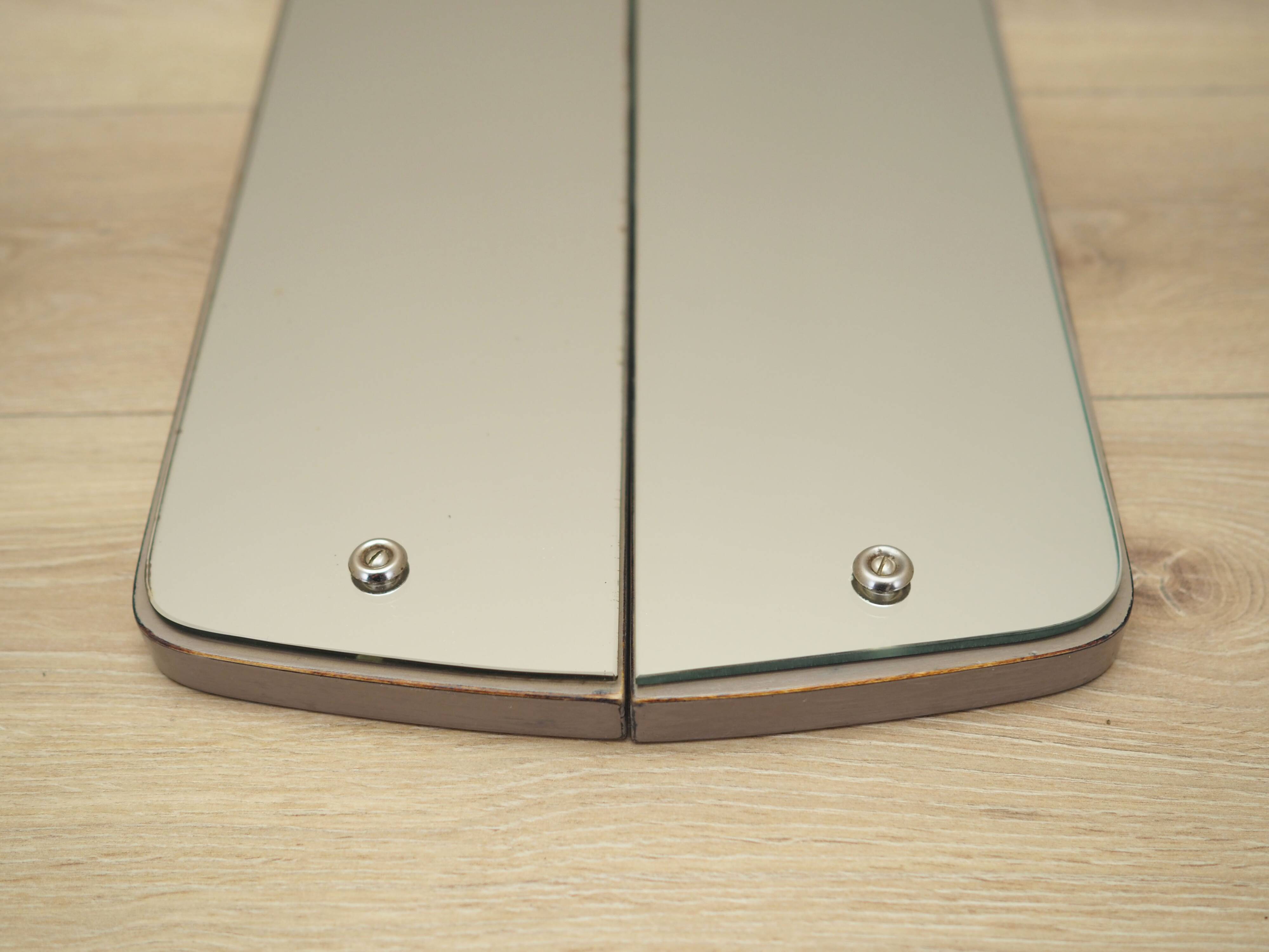 Set of two mirrors, Danish design, 1960s, production: Denmark