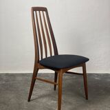 Scandinavian Eva chair by Niels Koefoed, fabric, 1964