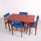 Vintage Teak Extendable Dining Table, 1960s