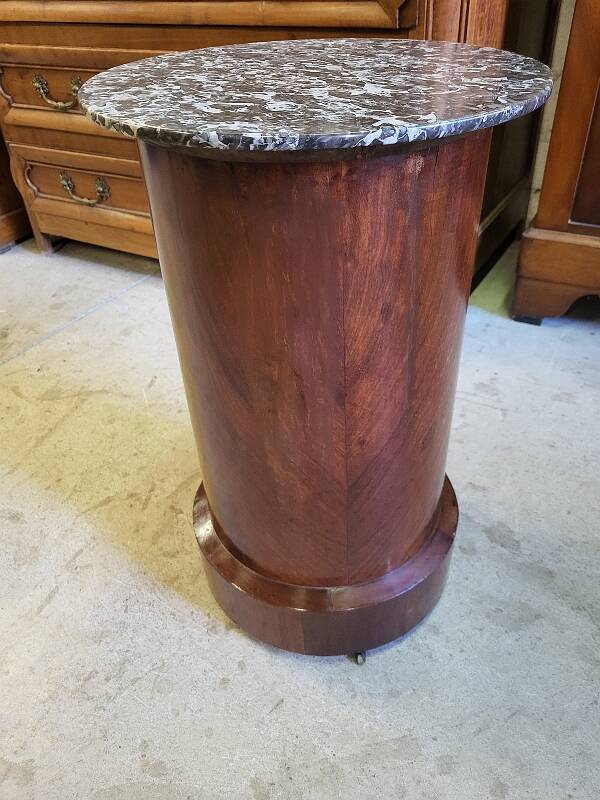 Table de nuit chevet empire en acajou dit somno n° 2