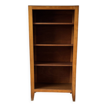 Small vintage oak library - Modular shelves, 1960s