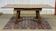 Table en chêne des années 1930 avec 2 allonges