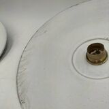 Three enamelled sheet metal suspensions