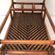 Desserte en rotin bambou cannage vintage