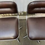 Pair of vintage bar stools, 70s